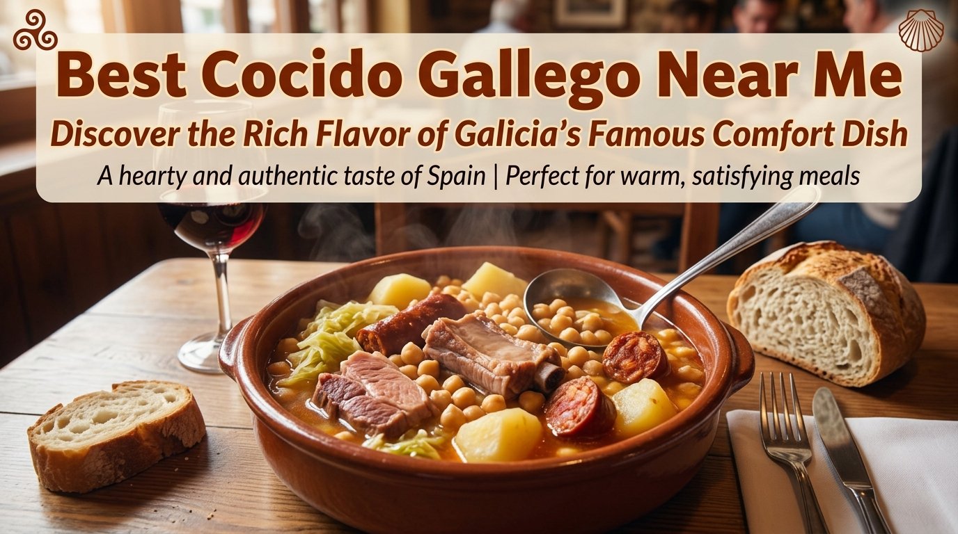 Best Cocido Gallego Near Me Discover the Rich Flavor of Galicia’s Famous Comfort Dish