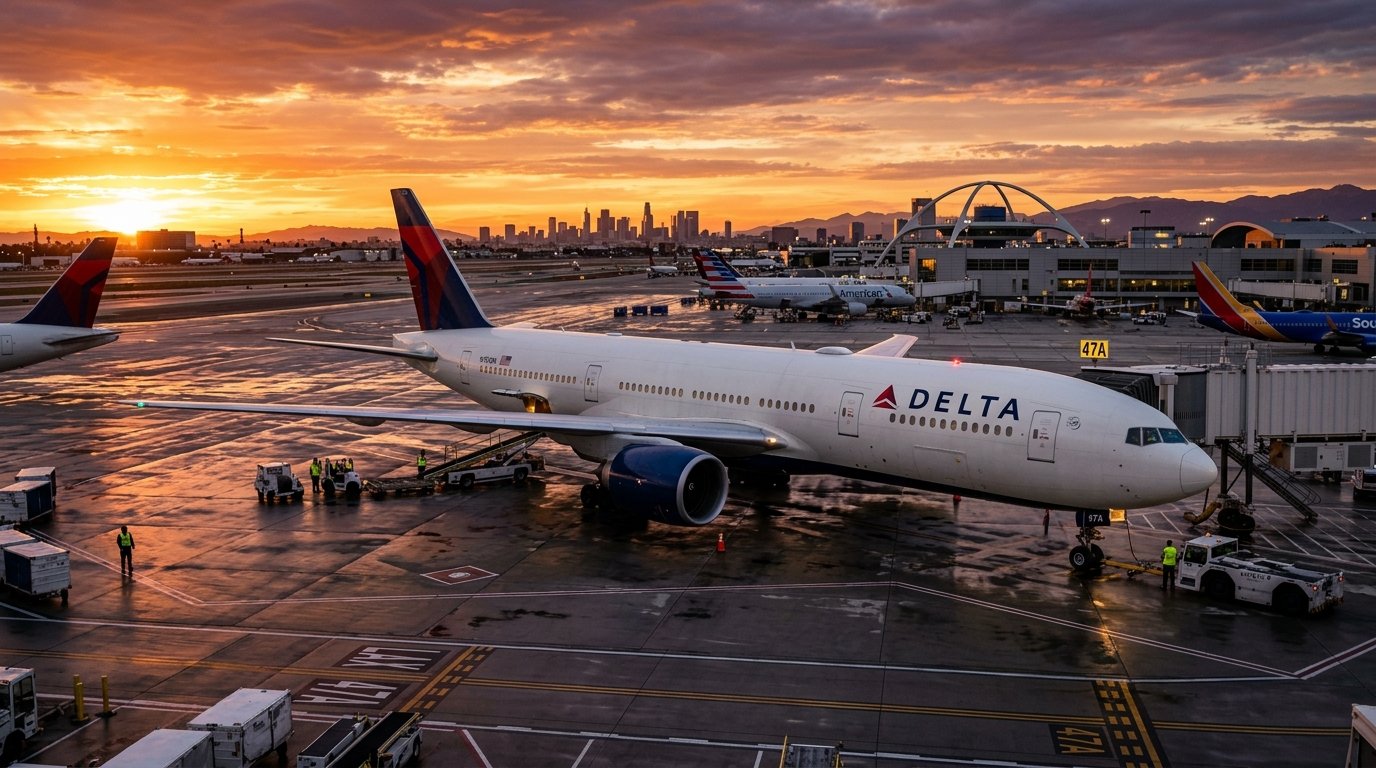 Delta Flight DL275 Diverted LAX