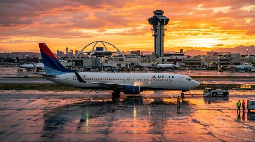 Delta Flight DL275 Diverted LAX