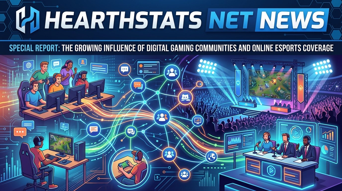 Hearthstats Net News The Growing Influence of Digital Gaming Communities and Online Esports Coverage