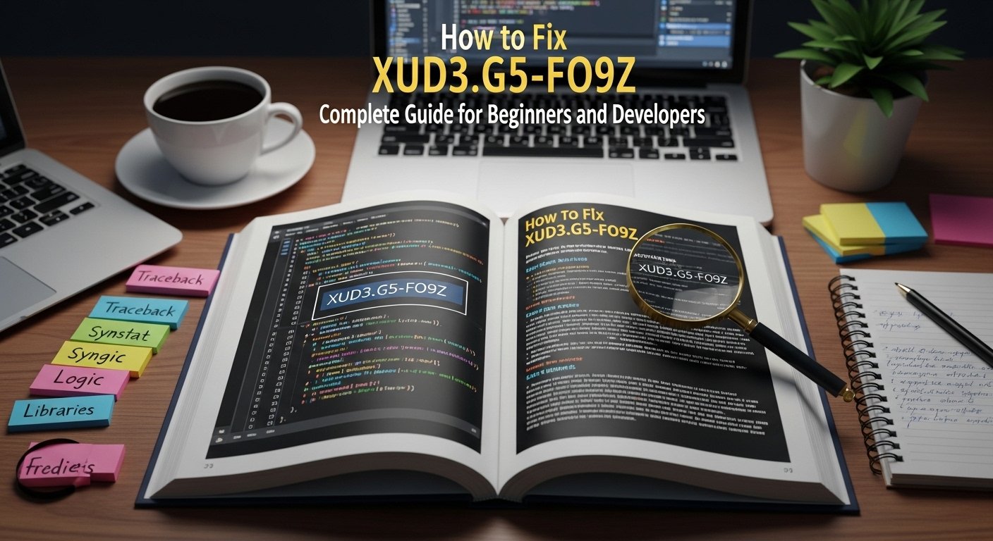 How to Fix XUD3.G5-FO9Z Python