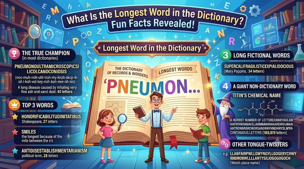 What Is the Longest Word in the Dictionary? Fun Facts Revealed!