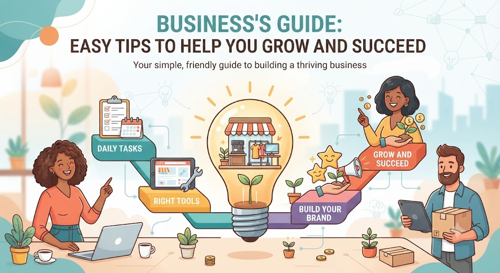 Business’s Guide: Easy Tips to Help You Grow and Succeed